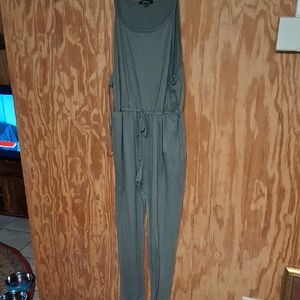 Ambiance Olive Green Jumpsuit